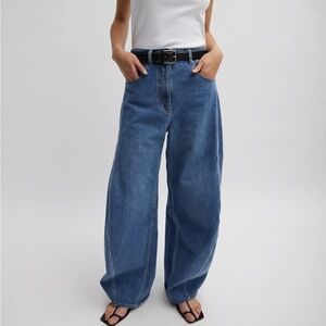 Tibi Classic Wash Denim Sid Jean 25R